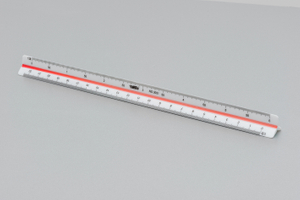 Plastic scale bar